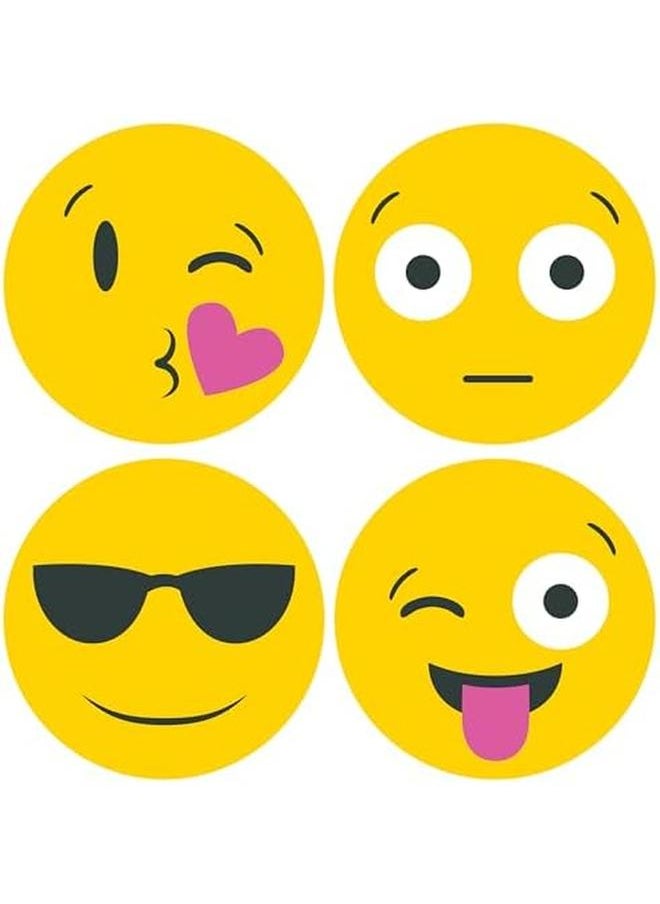 Post-it - Notes Emoji Design 3 X 3 In 76 X 76 Mm Yellow Color 2 Pads Pack Alternating Faces For Note Taking To Do Lists And Reminders Clean Removal Recyclable 30 Sheets Pad - Image 1