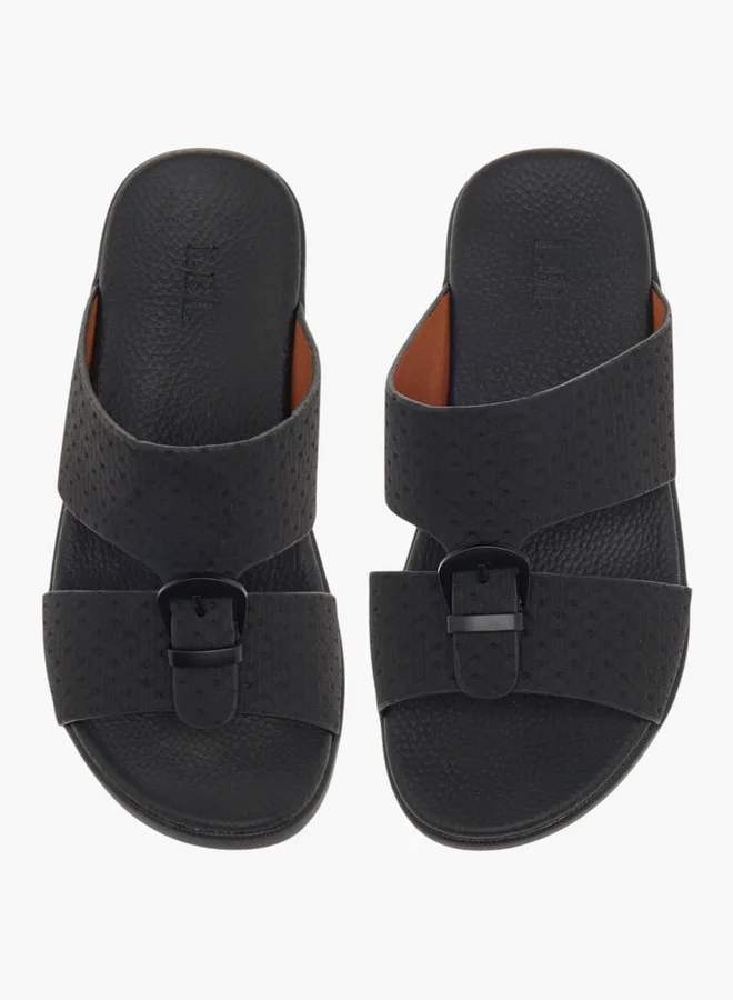 LBL by Shoexpress Buckle Accent Slip-On Arabic Sandals