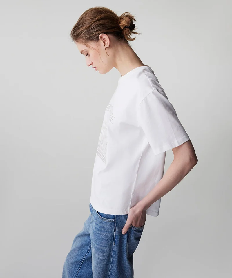 Ipekyol  Caviar Beaded T-Shirt for Women | Best Price UAE
