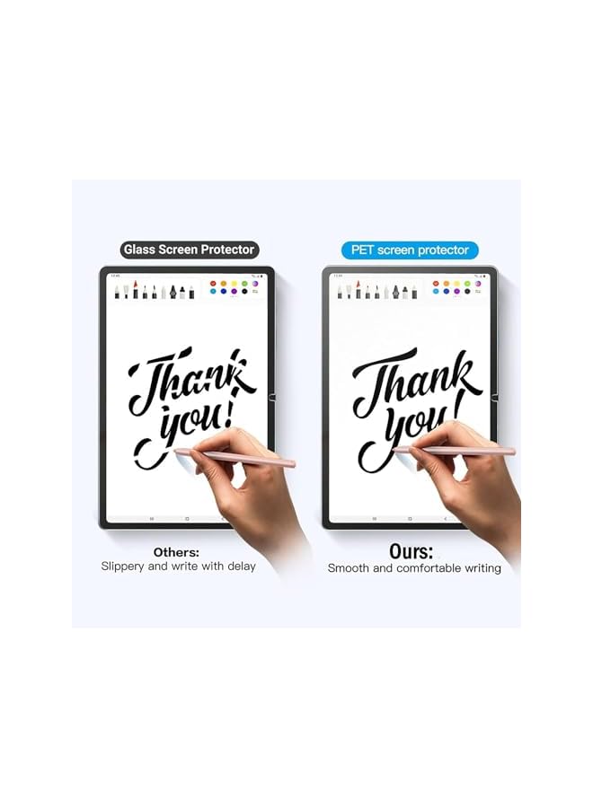 erorex 2 Pack Paperfeel Screen Protector Compatible With Huawei Matepad 11.5 Inch 2023 Anti Glare With Easy Installation Kit Feel Like Paper Film Writing And Draw Support S Pen  - Image 2