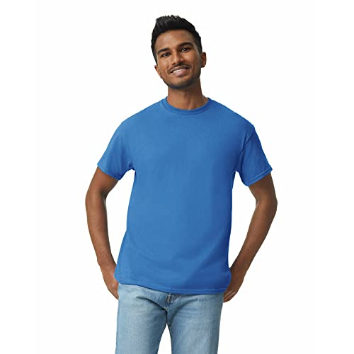 Gildan mens Heavy Cotton T-shirt, Style G5000, Multipack Shirt, Royal (2-pack), Medium US - Image 2
