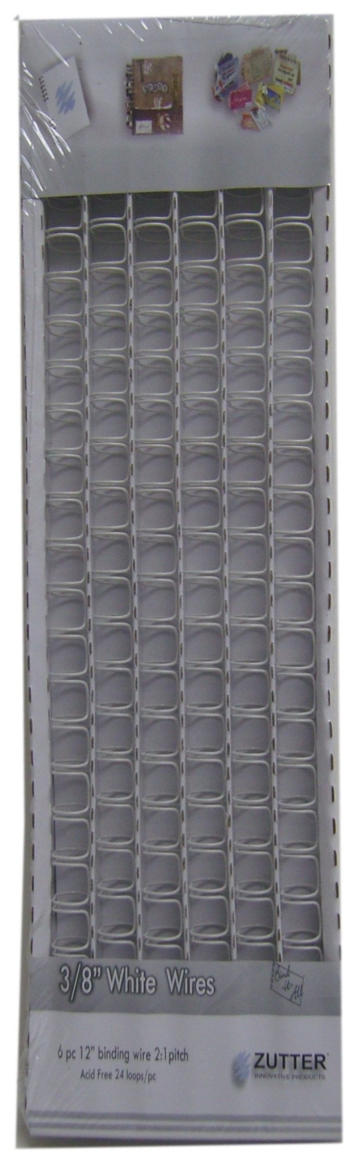 Zutter Owire 3/8-Inch, 6-Piece, White - Image 1