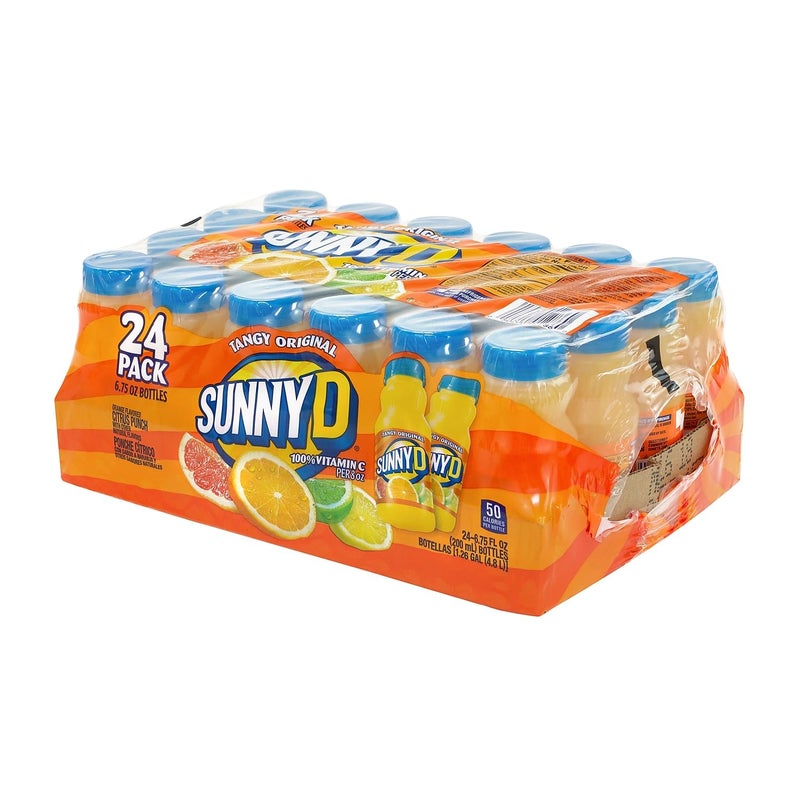 Sunny Delight Tangy Original Orange Flavored Citrus Punch, 6.75 oz., 24/Pack (01286) - Image 4
