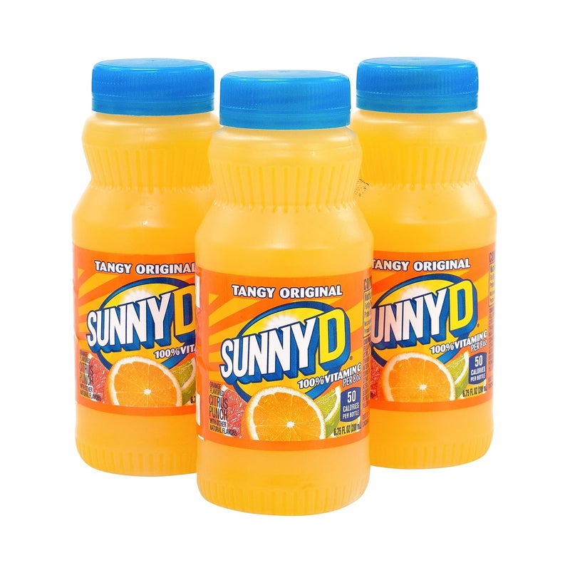Sunny Delight Tangy Original Orange Flavored Citrus Punch, 6.75 oz., 24/Pack (01286) - Image 2