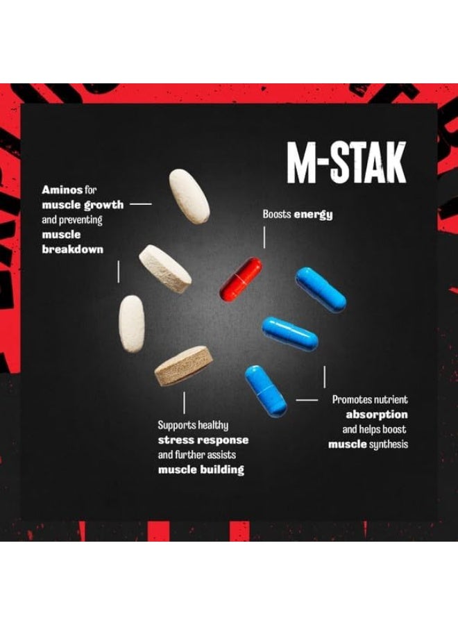 GNC يوفرسال نيوترشن أنيمال إم-ستاك، 21 عبوة - Image 4