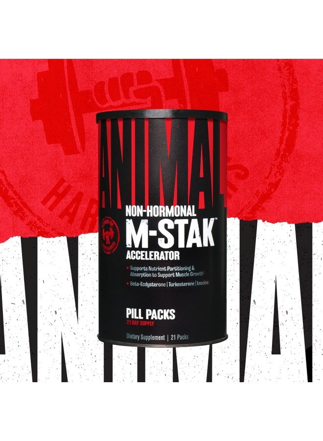 GNC يوفرسال نيوترشن أنيمال إم-ستاك، 21 عبوة - Image 3