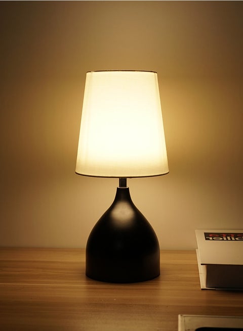 LED Table Lamp Bedside Lamp, 3 Color Temperatures, Night Light for Bedroom, Study, Living Room