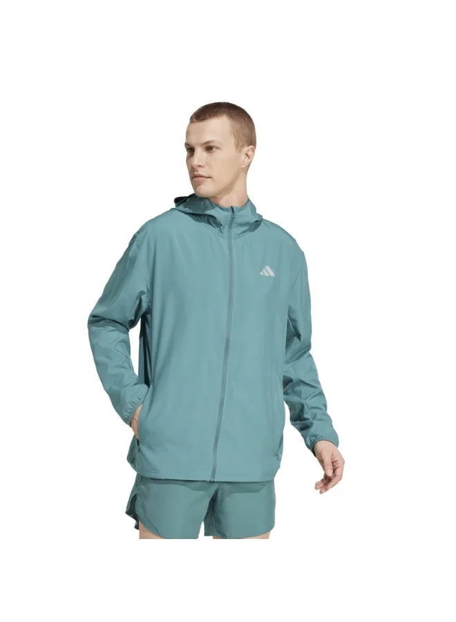 Adidas Adidas Run It Jacket M Green Running Jackets For Men