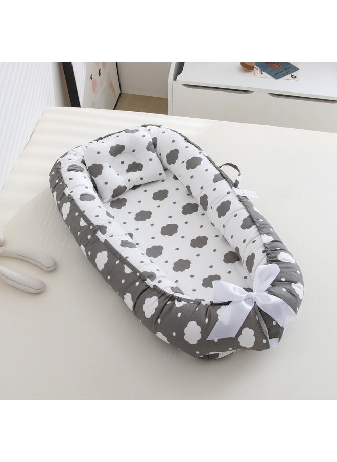Generic Baby Nest Bed - Removable, Washable, Portable Anti-Pressure Crib 