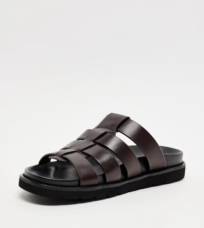 ستيف مادن Ankaraa Brown Men's Casual Sandals