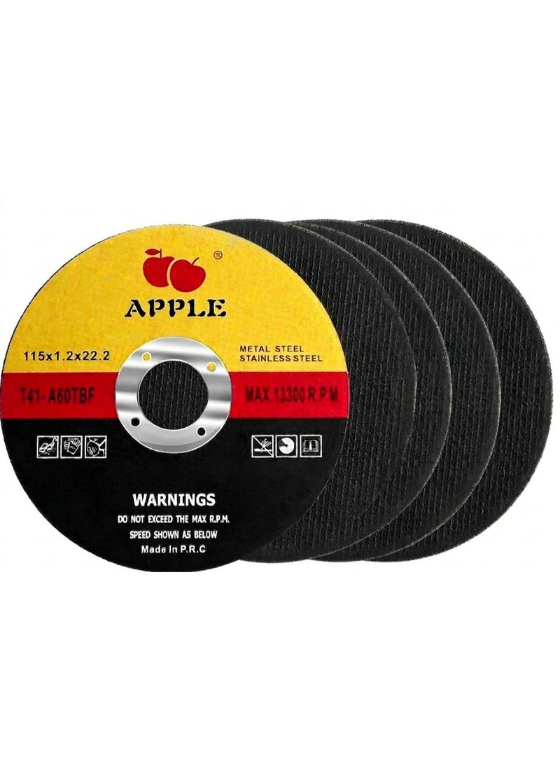 Apple Abrasives Ultra Thin Metal Cutting Disc-4.5in,1mm