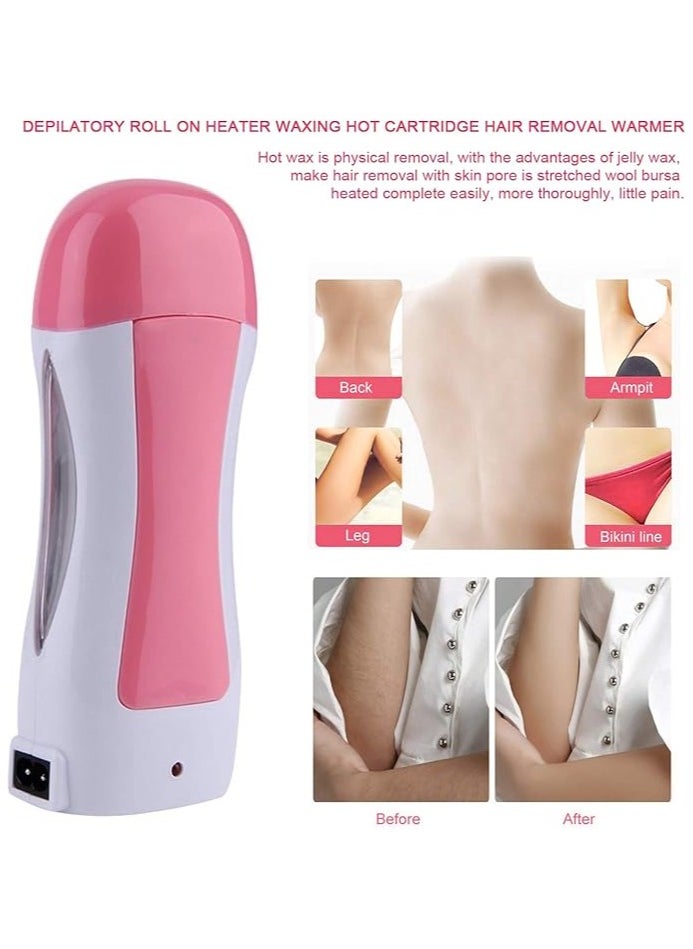 ORiTi - Depilatory Wax Heater Set Pink/White - Image 1