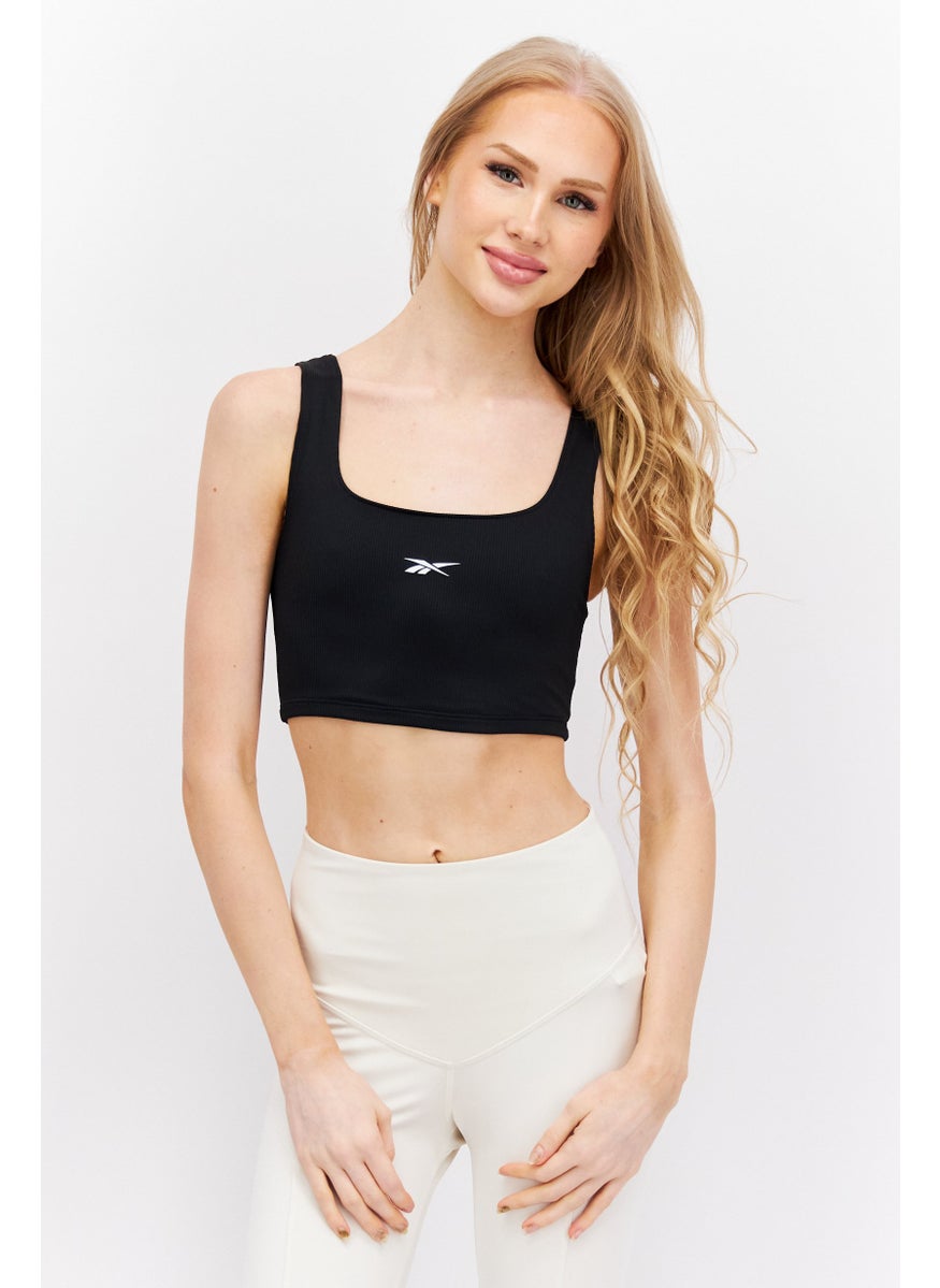 Women Sportswear Fit Brand Logo Training Sports Bra, Black - pzsku/Z5E532963202A8FC91E38Z/45/_/1727187965/ede9193d-0db8-47ce-97d5-8b1d424c9b17