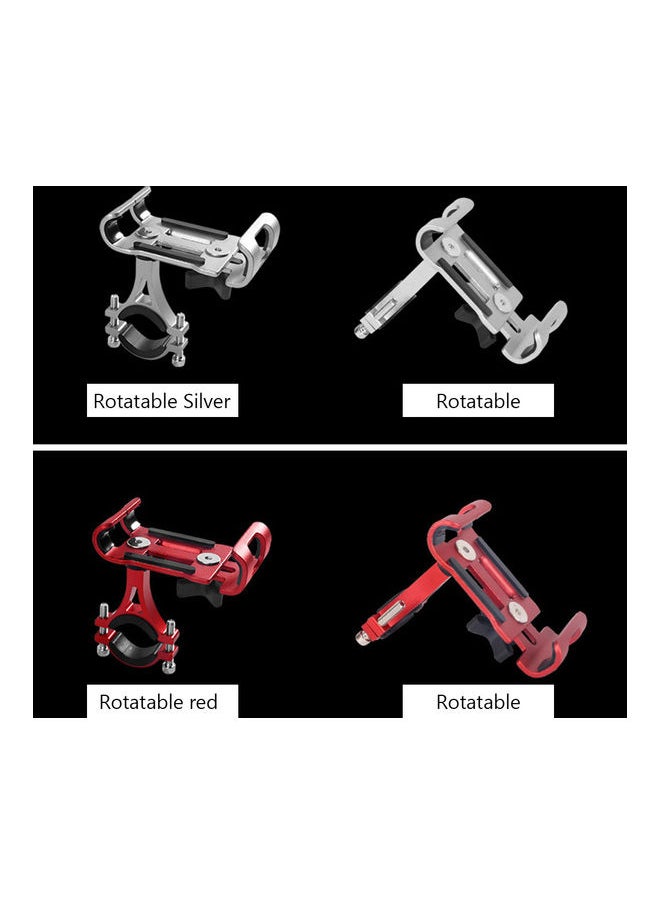 Generic Bicycle Motorcycle Rotating All Aluminum Alloy Mobile Phone Bracket Holder 10x10x10cm  - Image 2