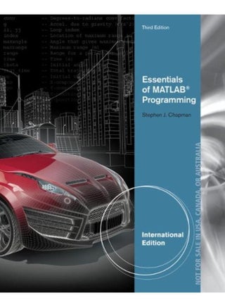 Essentials of MATLAB® Programming, International Edition - pzsku/Z5E534DD57B89702C4C1AZ/45/_/1705919311/9b05a6ac-7b6f-4d00-aaf8-c2c171a8e6dd