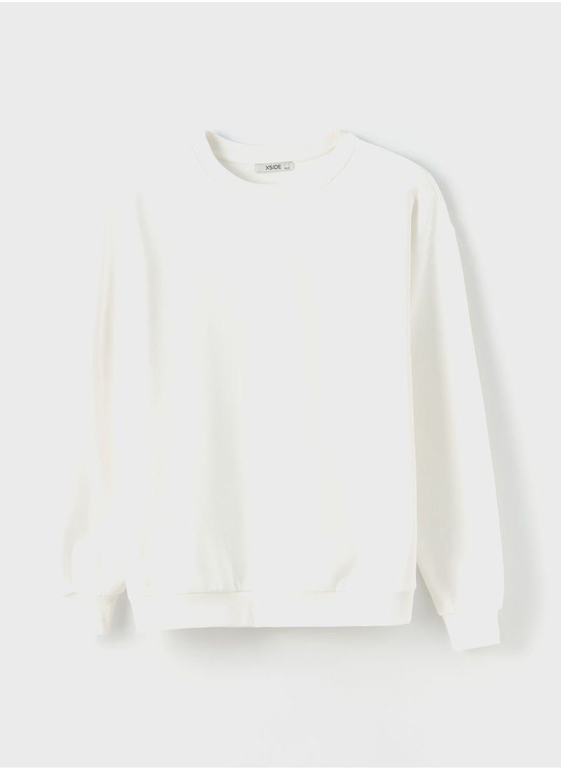 LC WAIKIKI Round Neck Oversized Sweatshirt  - Image 5
