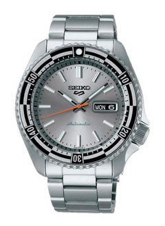 Seiko New 5 Sports Automatic Silver Dial Men's Watch - SRPK09K1  - Image 1
