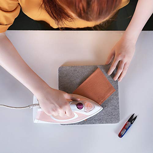 SAVINA Wool Pressing Mat - 9" x 9" Quilting Ironing Pad - 100% New Zealand Felted Wool Iron Board for Quilters, Great for Quilting & Sewing Projects by Savina - Image 2