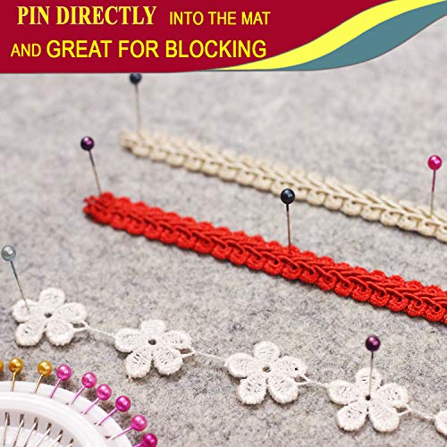 SAVINA Wool Pressing Mat - 9" x 9" Quilting Ironing Pad - 100% New Zealand Felted Wool Iron Board for Quilters, Great for Quilting & Sewing Projects by Savina - Image 5