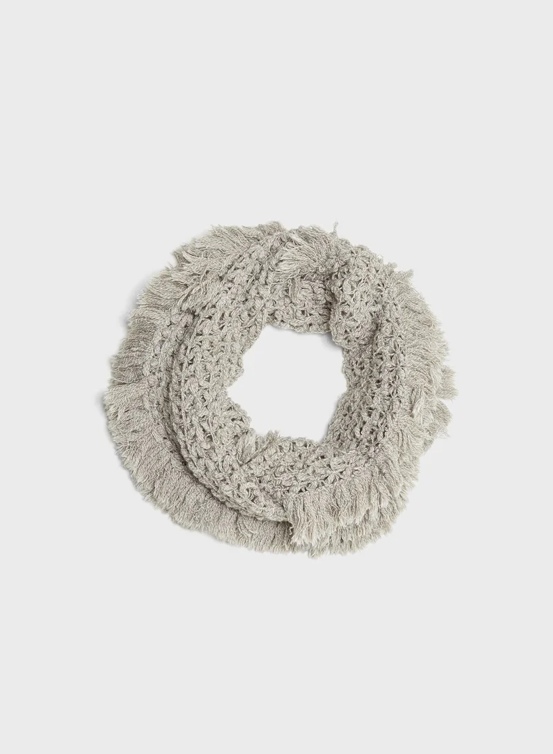 NEW LOOK Fringed Snood