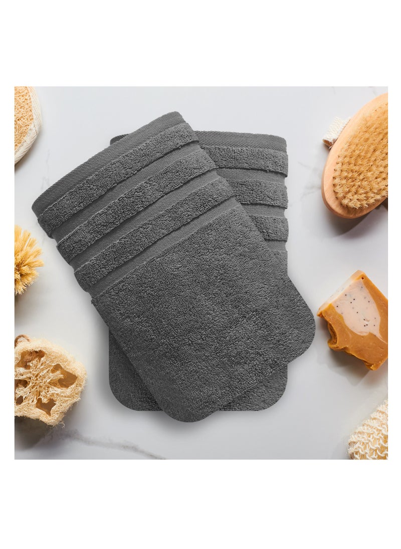 Infinitee Xclusives Premium Cotton Bath Towels Set of 2, 27 x 54 Inches (70 cm x 140 cm) Soft, Highly Absorbent, Quick Dry Towels - Perfect Towels for Bathroom, Gym, Spa & Hotel (Dark Grey) - pzsku/Z5E53BF113C475FD00535Z/45/_/1731047619/dd988a23-49d5-4746-8ead-fb5f19c4d545