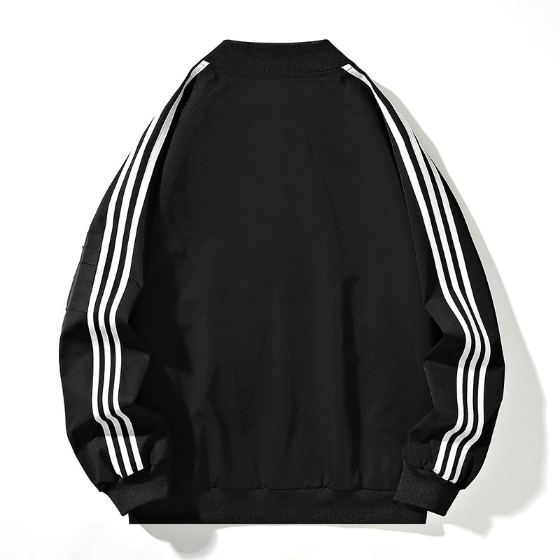 Jacket Men'S Sports Casual Men'S Fashion Brand Baseball Suit Autumn Couple Loose Collar - Image 5