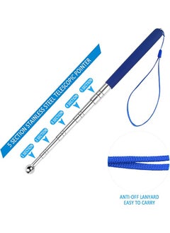 erorex 2 Pack Teacher Pointer Stick: Telescopic Retractable Stick With Lanyard For Classroom And Office Use  - Image 2
