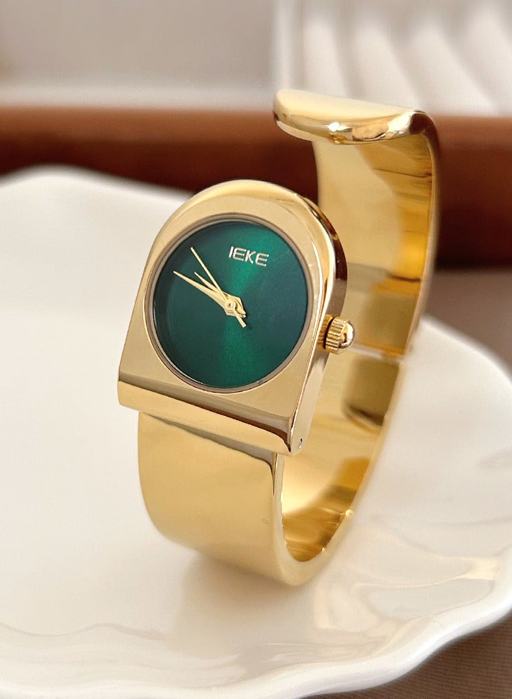 IEKE Minimalist Retro Bracelet Style Ladies Watch for Women with Niche High-end Light Luxury and Exquisite Women's Watch - Image 1
