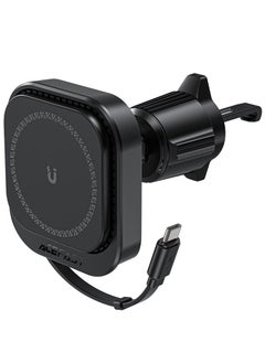 ACEFAST D32 Magnetic Wireless Charging Holder with Retractable Cable
