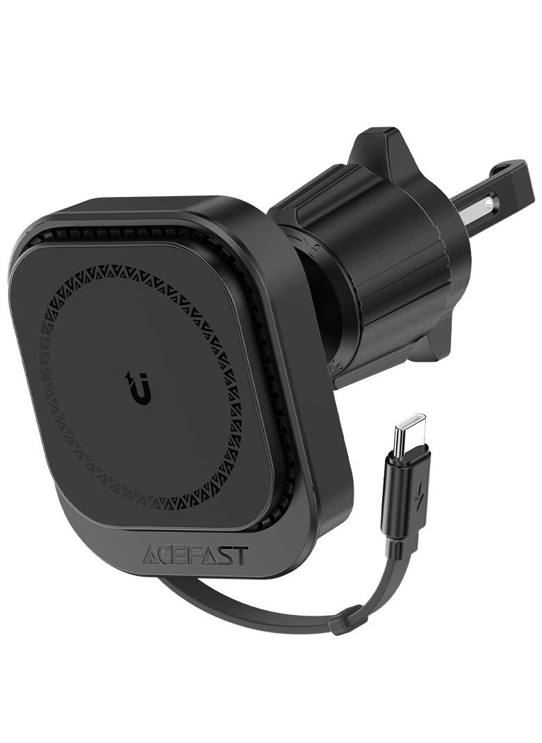 ACEFAST - ACEFAST D32 Magnetic Wireless Charging Holder with Retractable Cable - Image 1