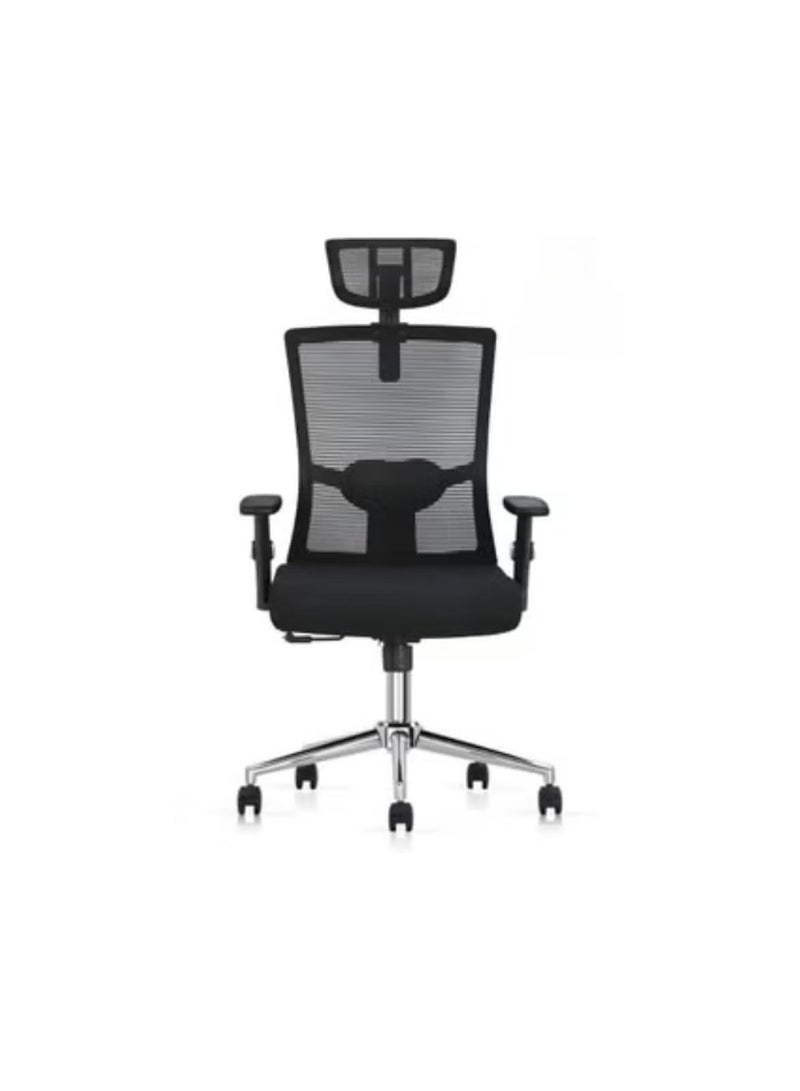 Generic Premium Office Chair Ergonomic Designed Desk Chair Super Comfortable Mid Back Adjustable Arm Wide Seat Mesh Chair hydraulic Back  - Image 2