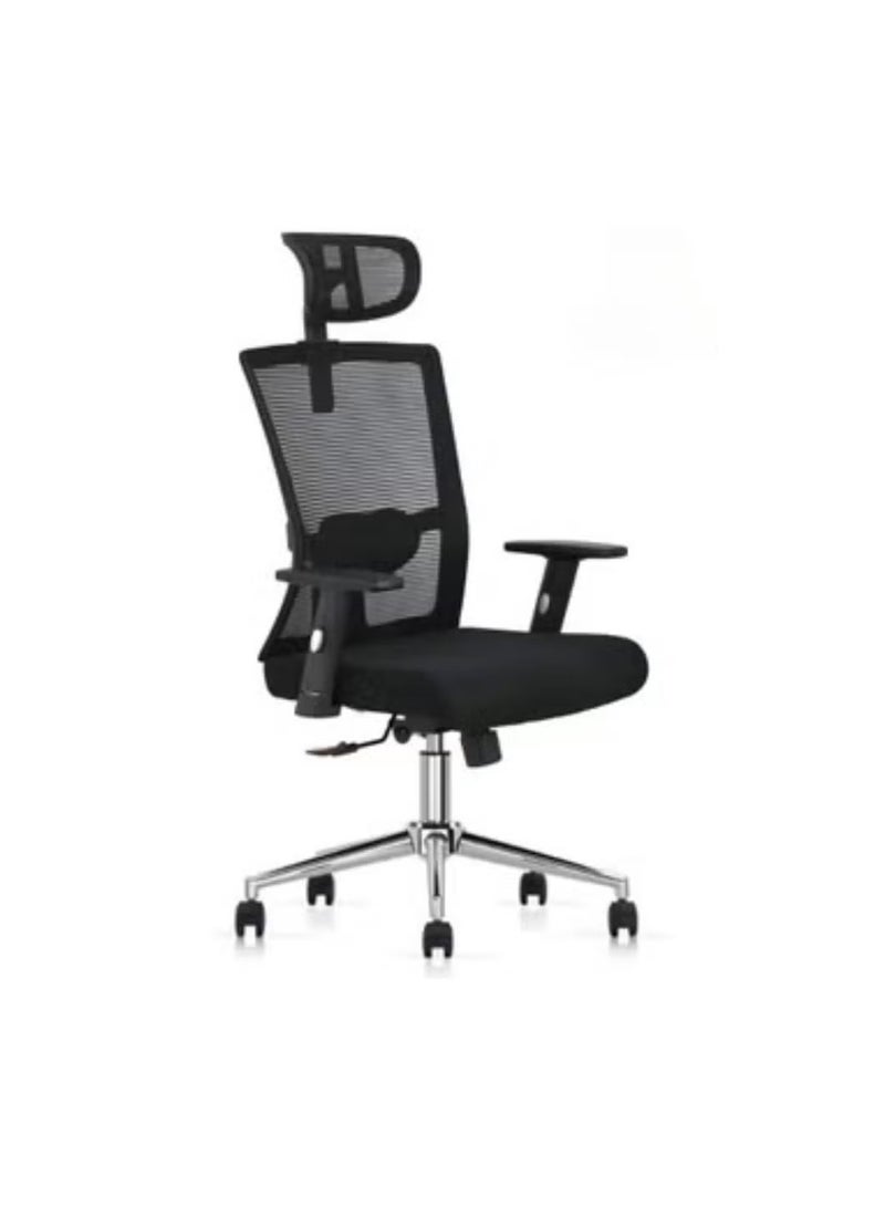 Generic Premium Office Chair Ergonomic Designed Desk Chair Super Comfortable Mid Back Adjustable Arm Wide Seat Mesh Chair hydraulic Back  - Image 1