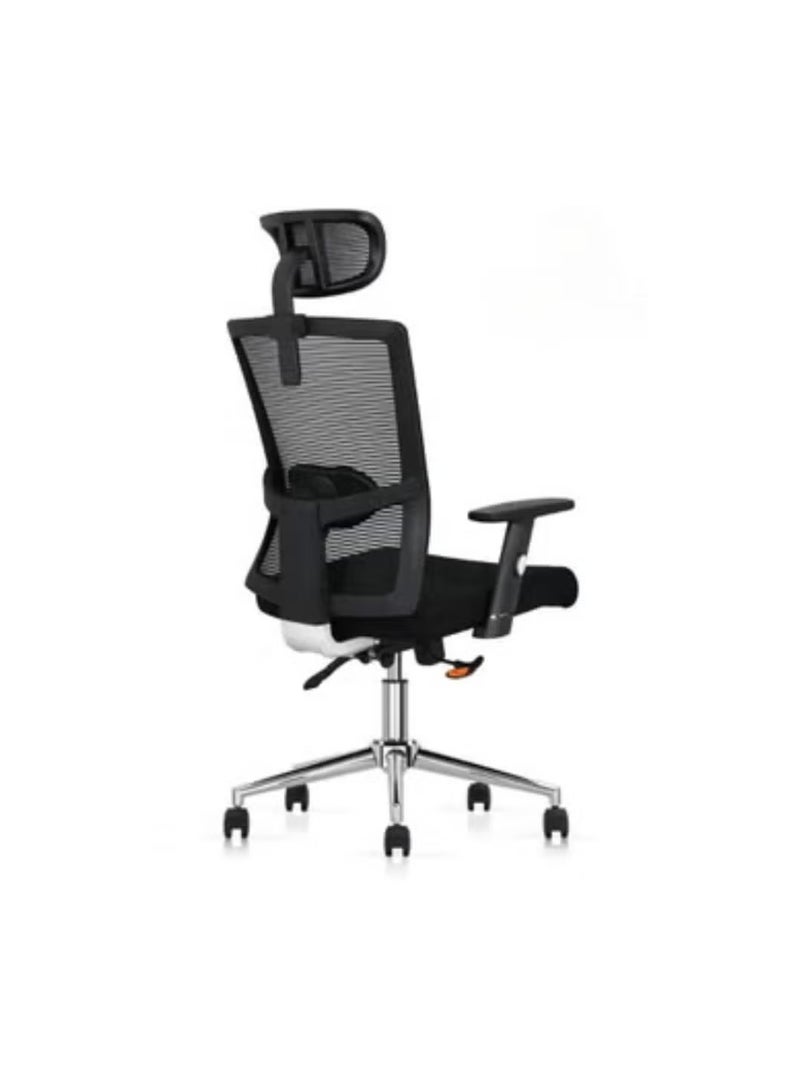 Generic Premium Office Chair Ergonomic Designed Desk Chair Super Comfortable Mid Back Adjustable Arm Wide Seat Mesh Chair hydraulic Back  - Image 4
