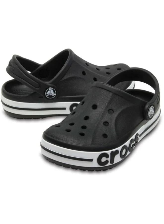 crocs Unisex Black Crocs Slippers - Image 2