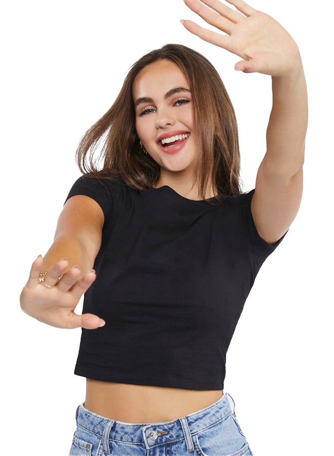 FOREVER 21 SHIRT KNIT TOP - Image 1