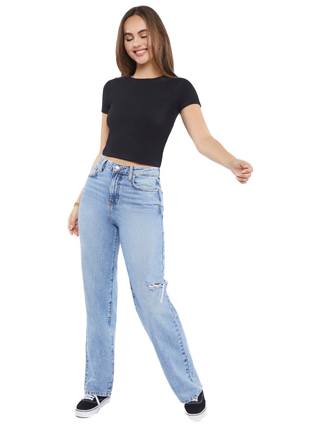 FOREVER 21 SHIRT KNIT TOP - Image 4