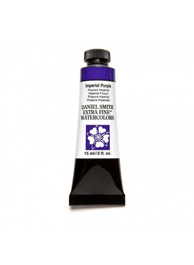 DANIEL SMITH Extra Fine Watercolor 15ml Paint Tube, Imperial Purple (284600174), 0.5 Fl Oz (Pack of 1) - Image 3