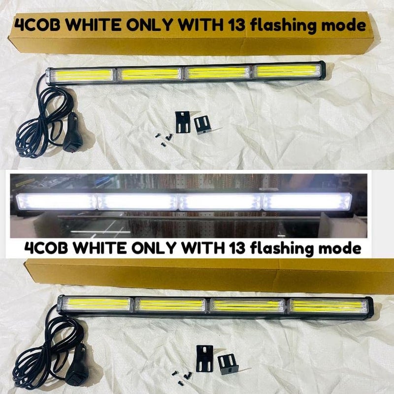 AUTO MT شريط ضوء التحذير LED AUTO MT 4COB - Image 2