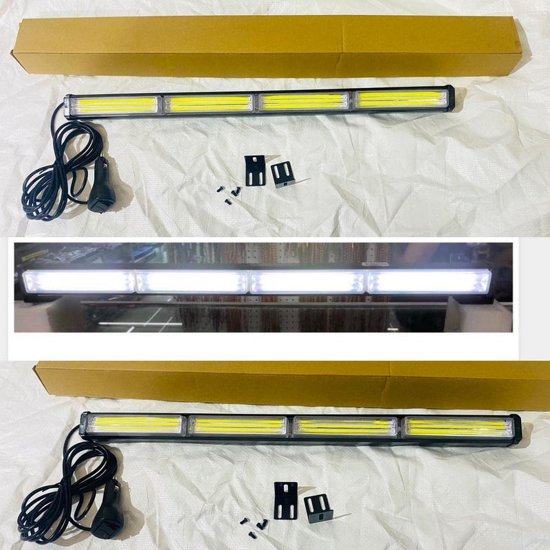 AUTO MT شريط ضوء التحذير LED AUTO MT 4COB - Image 1