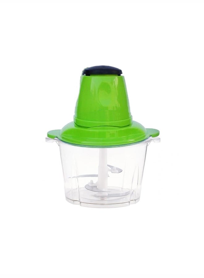 Electric Food Chopper Meat Grinder for Vegetables Fruits and Nuts 2 L 220 W 2LGREEN green