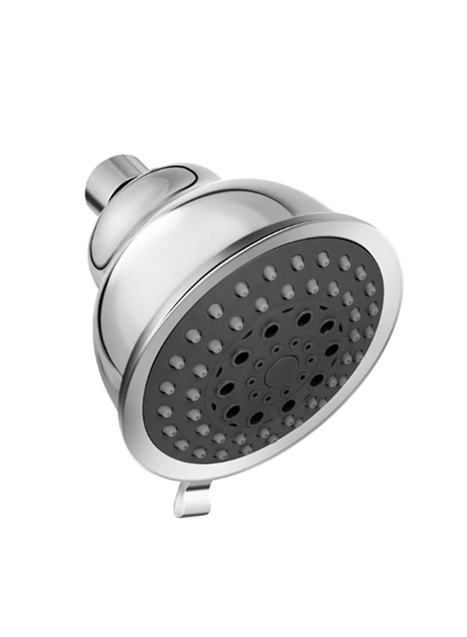 NIBEMINENT 5-Spray Setting Anti-Clog Shower Head Silver 11 x 11centigram