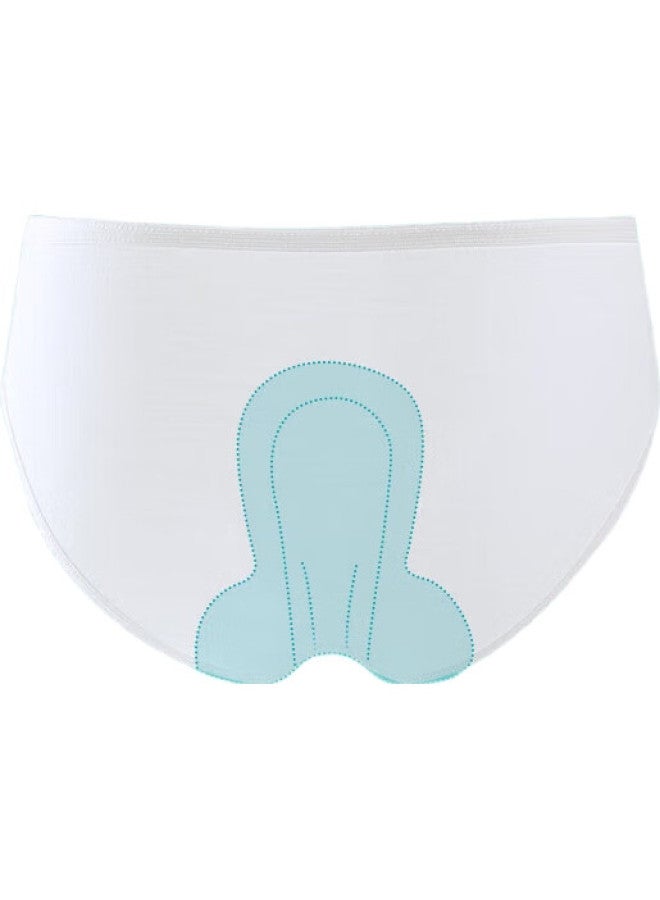 Sometimes Disposable Women'S Underwear, Pure Cotton, No-Wash, Sterile, Daily-Use Shorts, Essential For Business Trips And Travel, 5 Pieces, Xl - Image 2