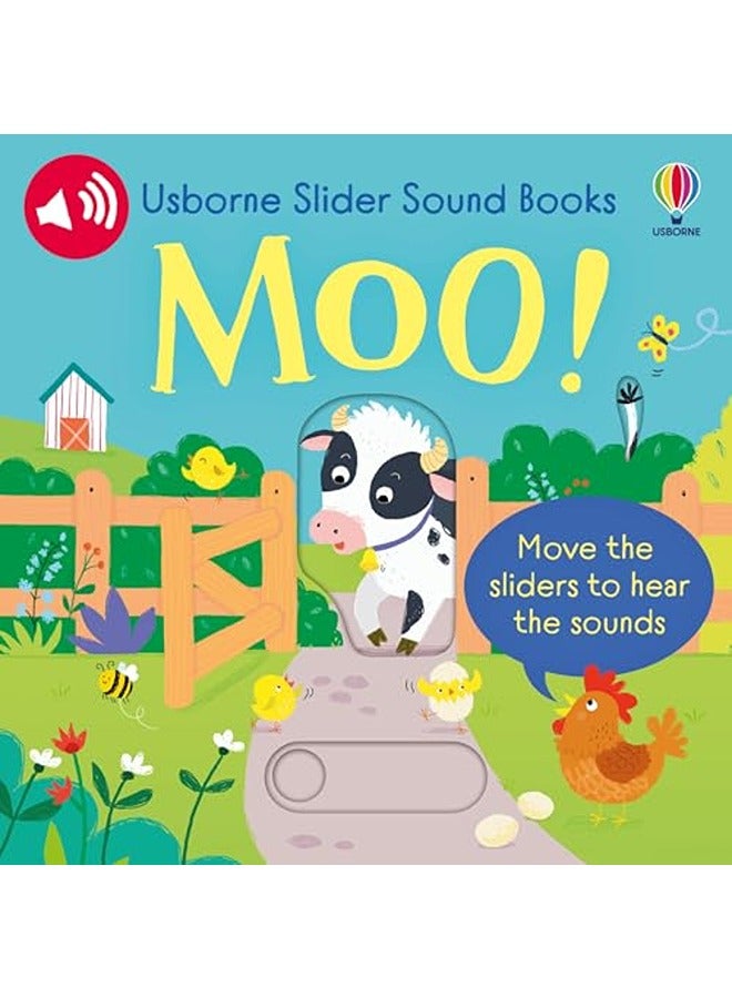 Slider Sound Books Moo!