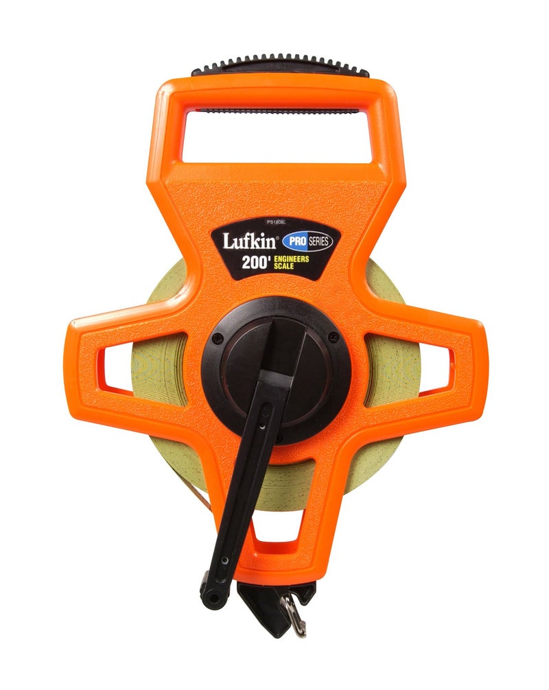 Lufkin Crescent Lufkin 12 x 200 Pro Series Engineers NyClad Steel Tape Measure PS1808DN