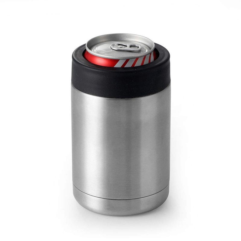 Gteller 12 oz Tumbler, Double Wall Stainless Steel Insulated Can Cooler, Beer Bottle Holder - Image 1