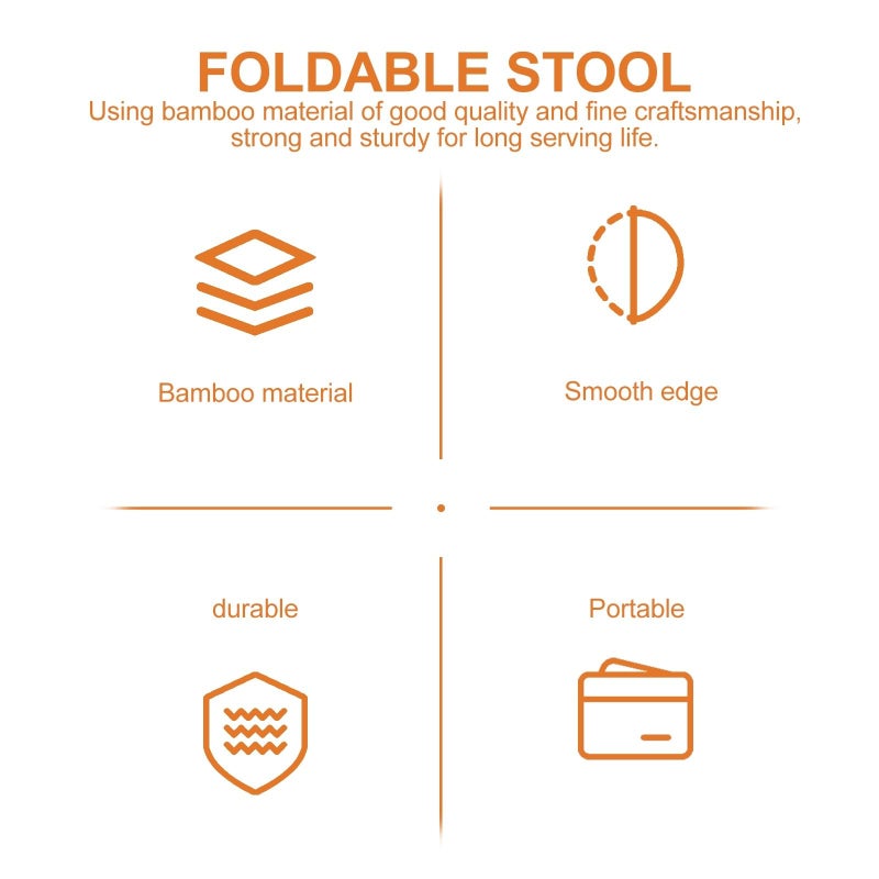 Lightweight Portable Folding Fishing Stool Compact Outdoor Camping Chair for Travel - Image 5