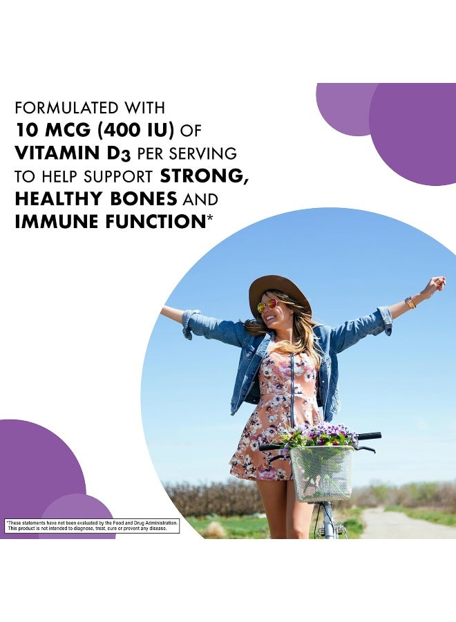 Bluebonnet Vitamin D3 Chewable Tablets for Kids - Raspberry Flavor - Image 4
