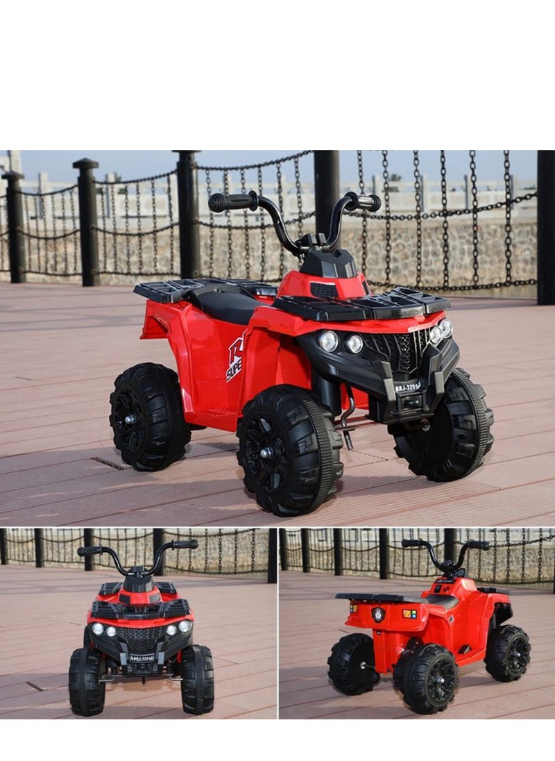 PENG GENERAL 4 Wheeler for Kids Quad, 6V5 AMP Battery Operated Electric Motorbike, Toddler Ride on 4 Wheeler Electric Car for Kids Age 3-7 Red  - Image 2