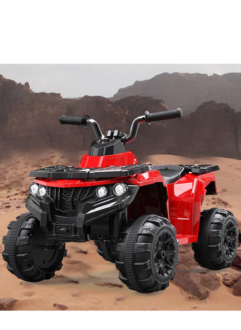 PENG GENERAL 4 Wheeler for Kids Quad, 6V5 AMP Battery Operated Electric Motorbike, Toddler Ride on 4 Wheeler Electric Car for Kids Age 3-7 Red  - Image 5