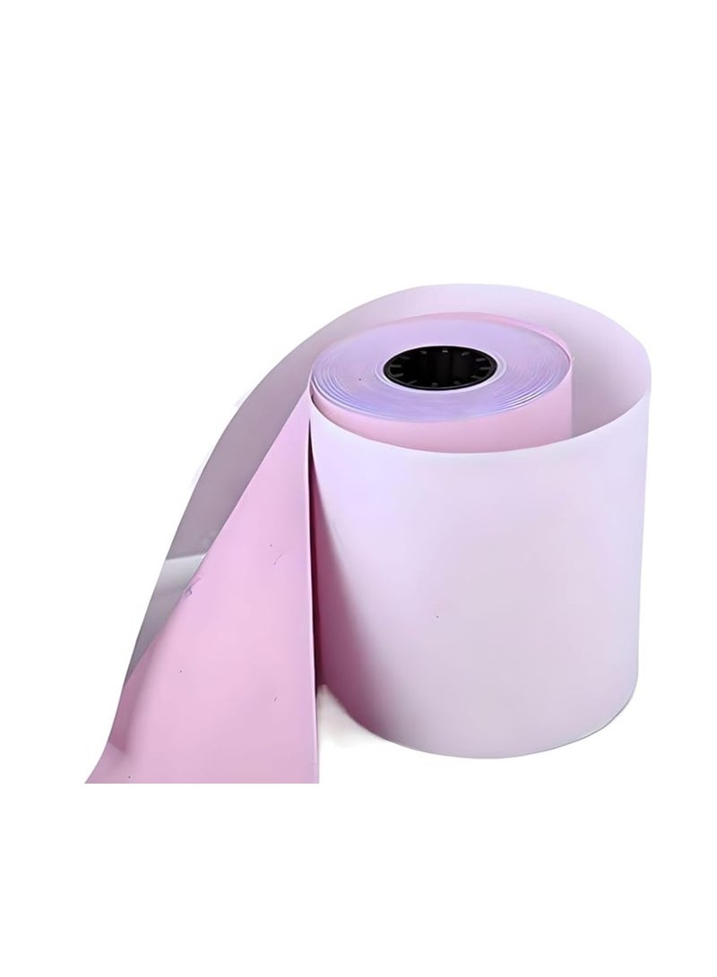 Terabyte لفات فواتير طابعة المطبخ EPOS من ورق ممتاز مكونة من طبقتين مقاس 76 × 76 مم - خالية من الكربون - (علبة تحتوي على 20 لفة) - مكونة من طبقتين، غير حرارية - Image 5